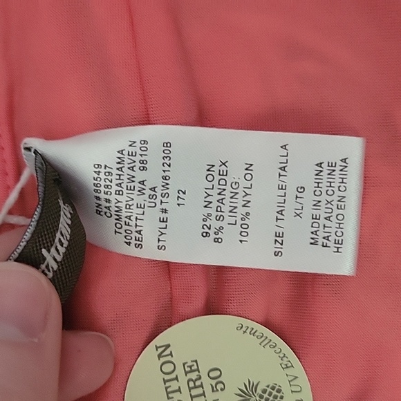 Tommy Bahama Red/Blue Floral Bikini Bottom, Women's Size Extra Large, NWT! - Picture 5 of 9